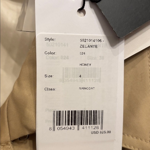 Max Mara Weekend Zelante Reversible Oversized Raincoat - Picture 12 of 12